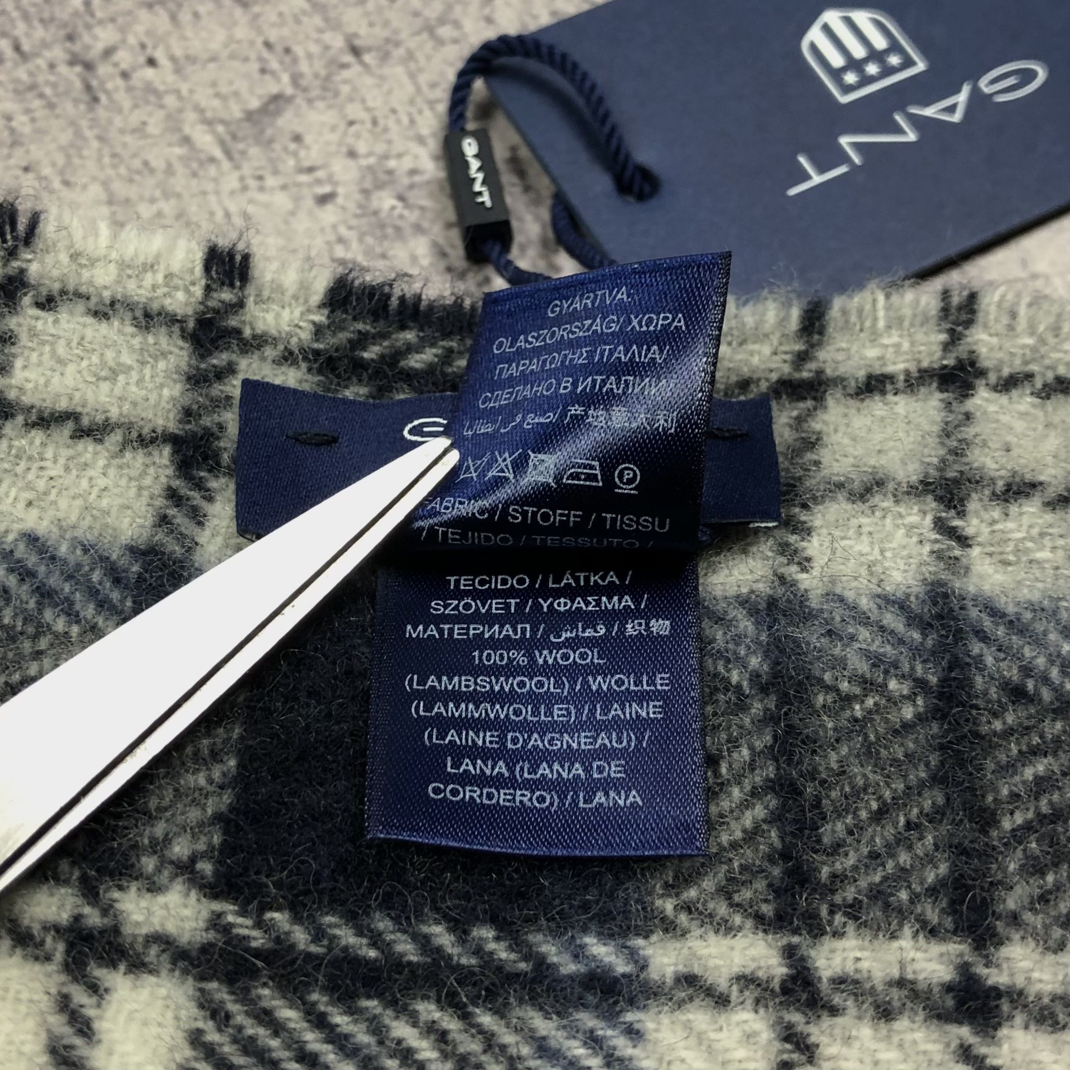 Gant Gant Wool Scarf Size ONE SIZE - 7 Thumbnail