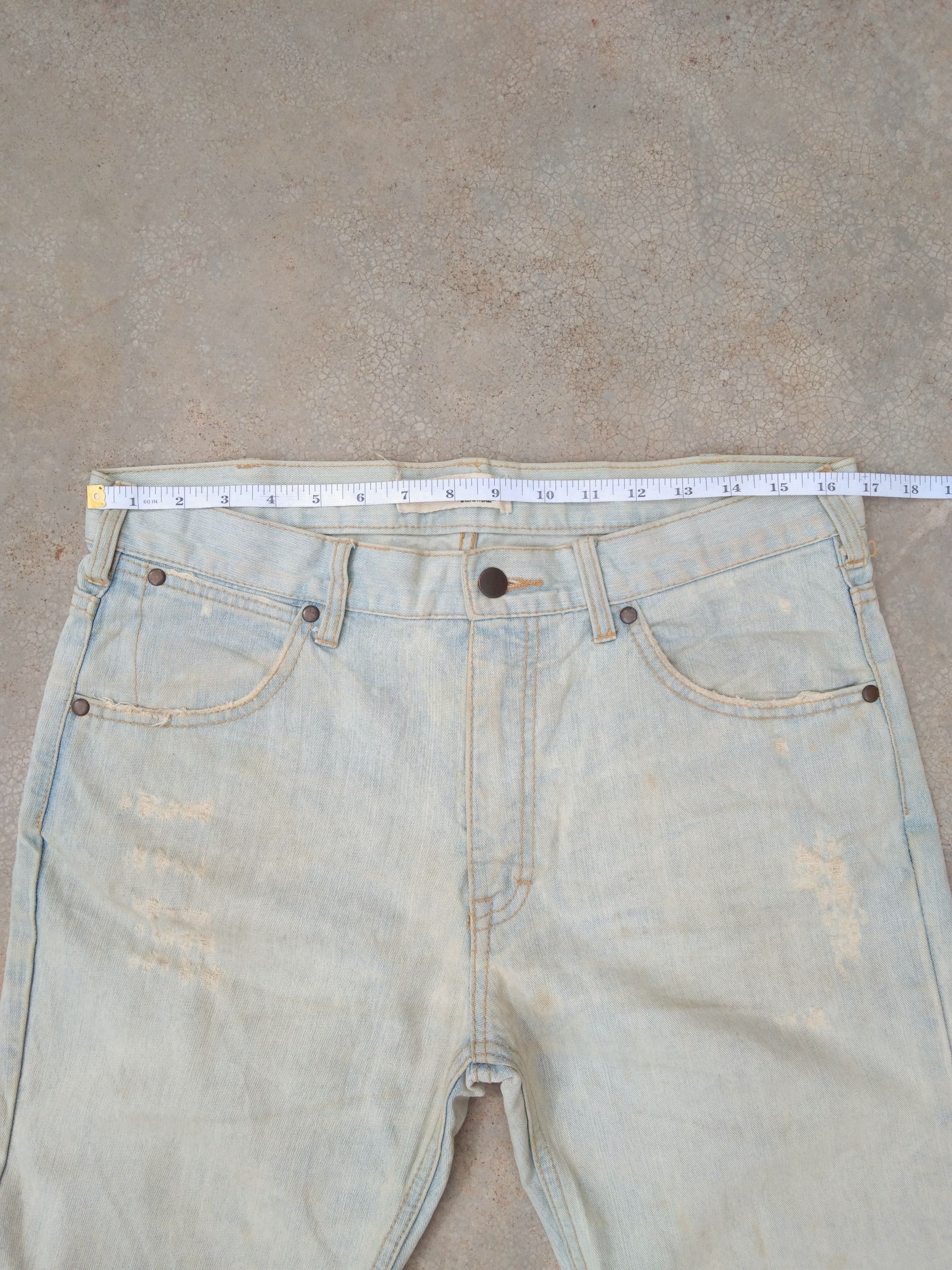 Japanese Brand Vintage Japanese Brand Rusty Wash Flared Jeans 33x30 Size US 33 - 9 Thumbnail
