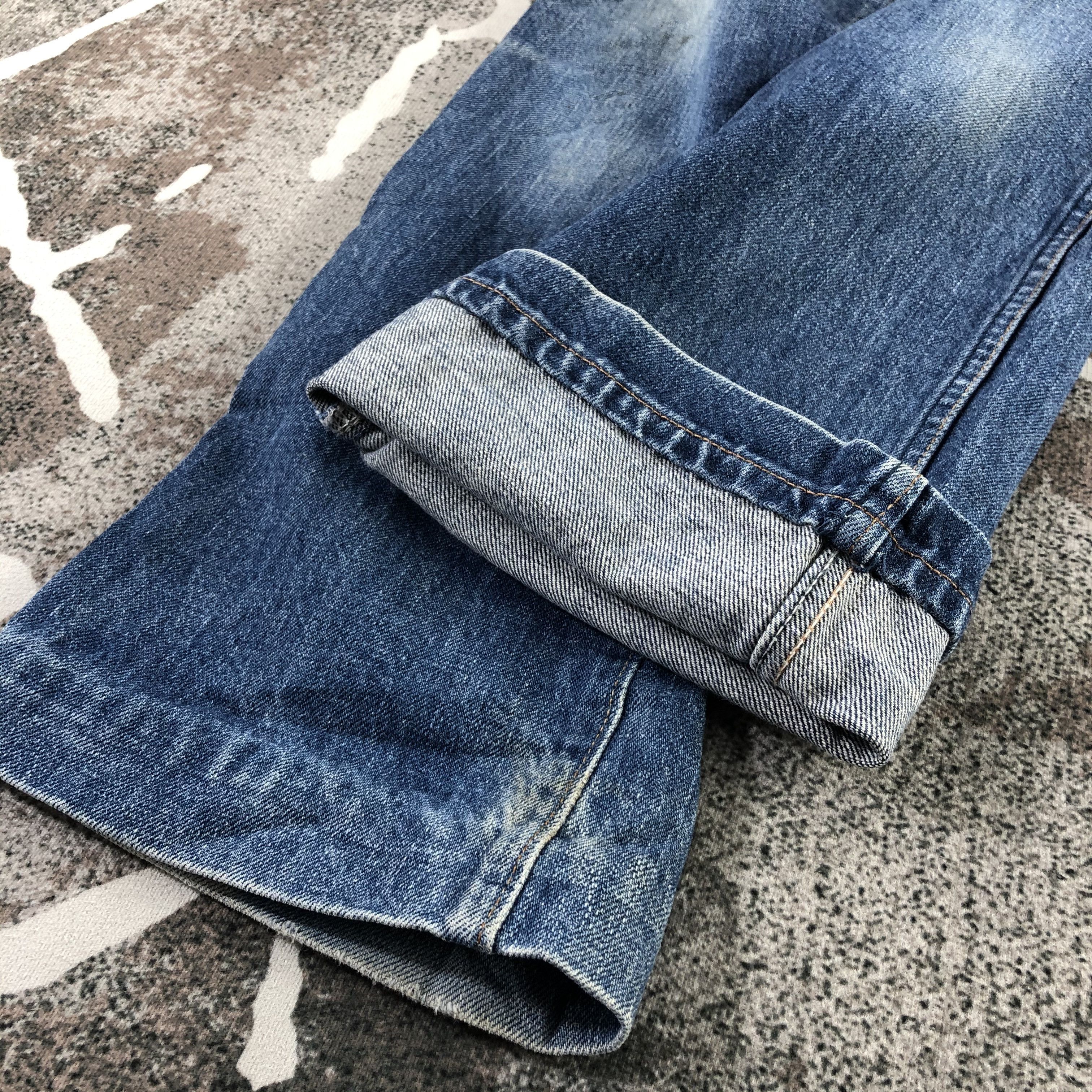Vintage Vintage Wrangler Jeans Faded Blue Denim KJ1463 Size US 30 / EU 46 - 7 Thumbnail