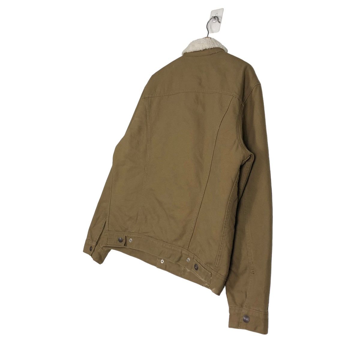 Levi's 🔥VINTAGE BIKER JACKET SHERPA LINING LEVI’S MULTI POCKETS Size US M / EU 48-50 / 2 - 10 Thumbnail