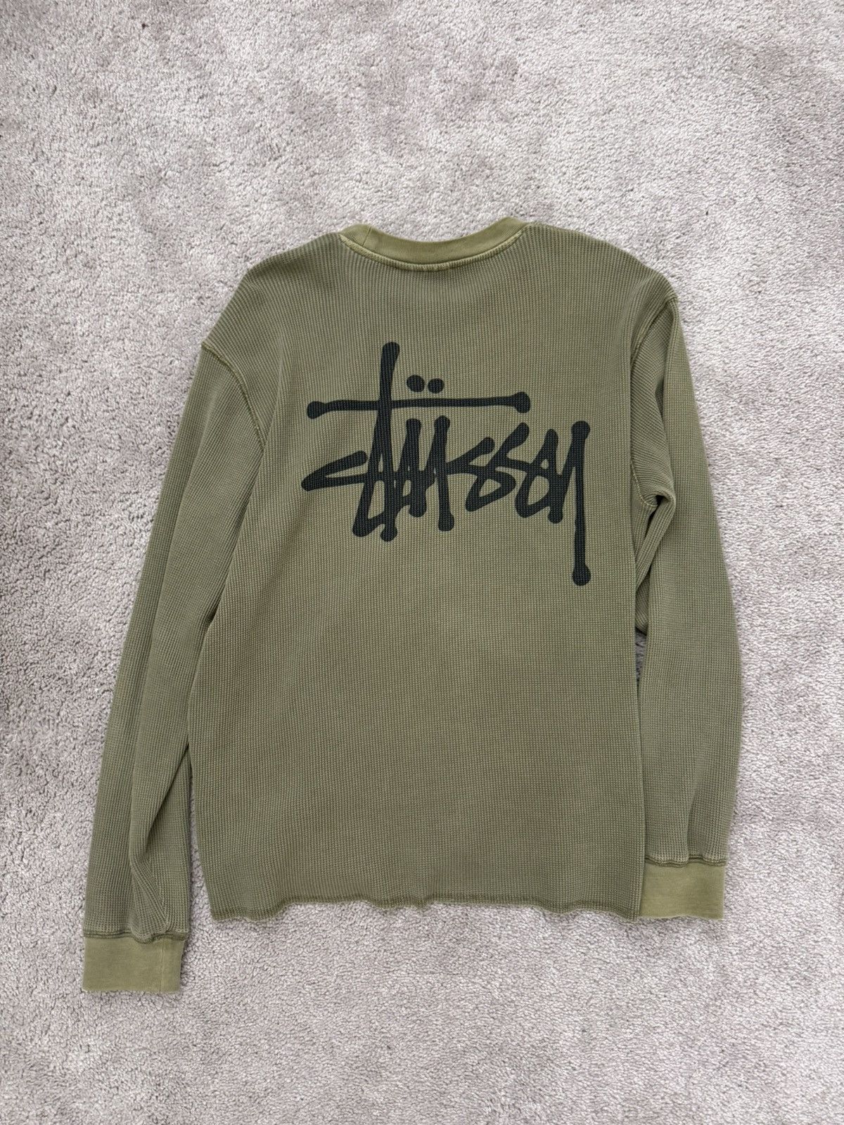 Stussy Stussy Olive Thermal Size Medium Size US M / EU 48-50 / 2 - 1 Thumbnail