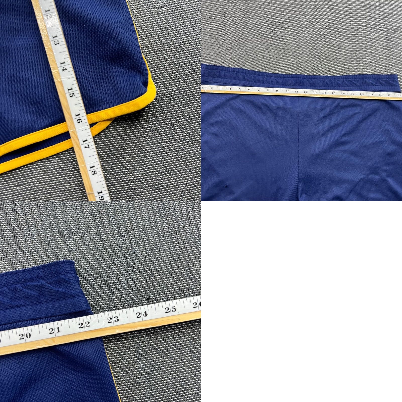 Adidas adidas Spain 1999 2000 2001 Mens Shorts XL Football Blue Yellow Vintage Adidas Size US 36 / EU 52 - 8 Thumbnail