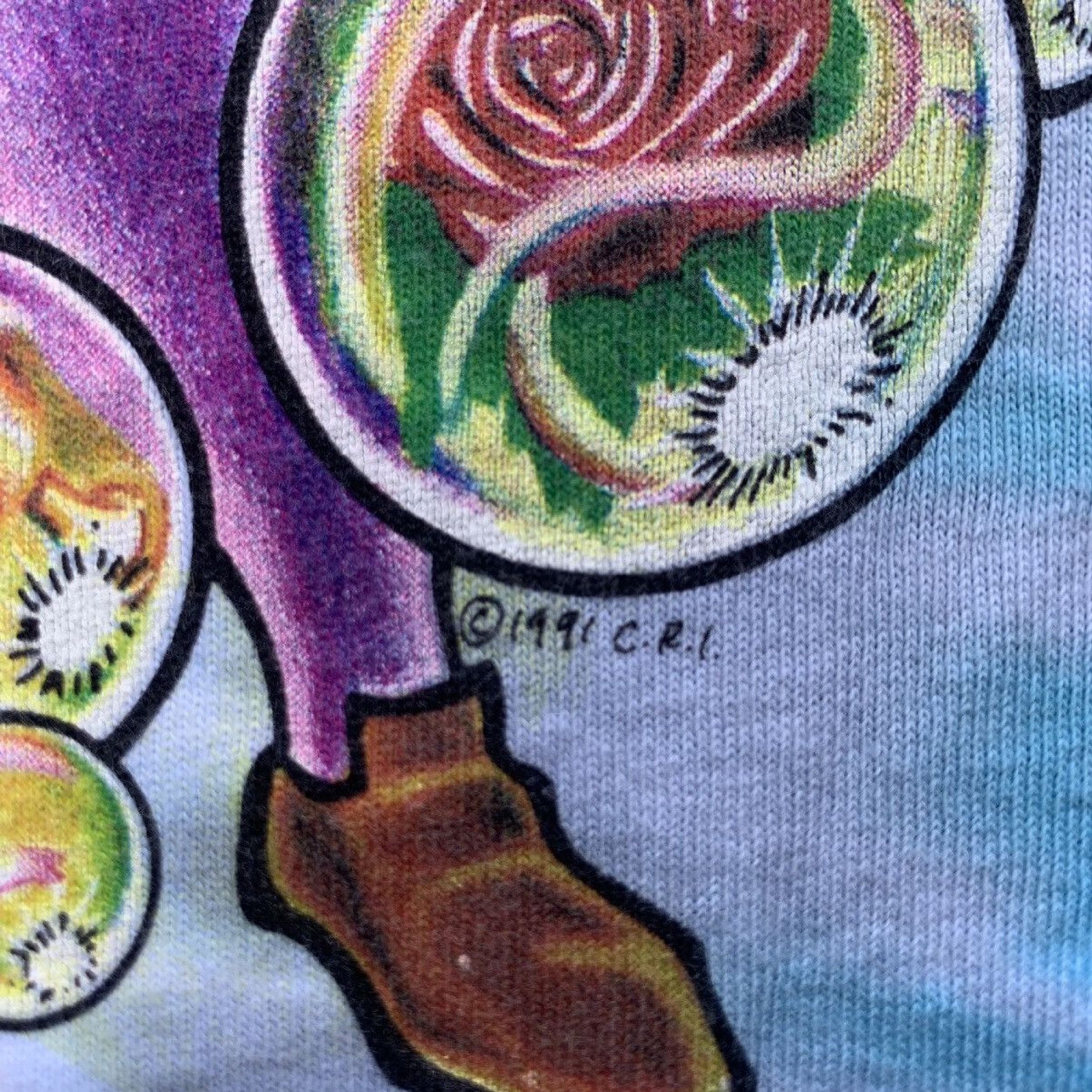 Vintage Vintage 90s Jerry Garcia Band Magician LS Tie Dye FOTL Large Size US L / EU 52-54 / 3 - 10 Thumbnail