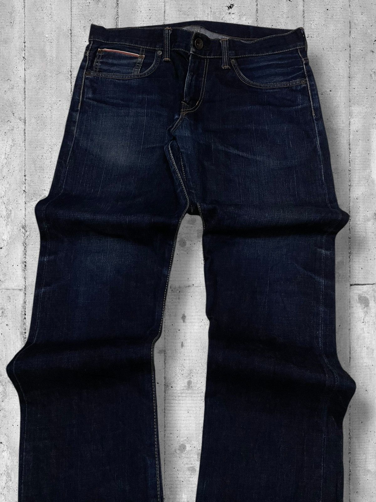 Designer × Edwin × Vintage Vintage Og Designer Japan Edwin Selvedge Distressed Denim Size US 34 / EU 50 - 4 Thumbnail