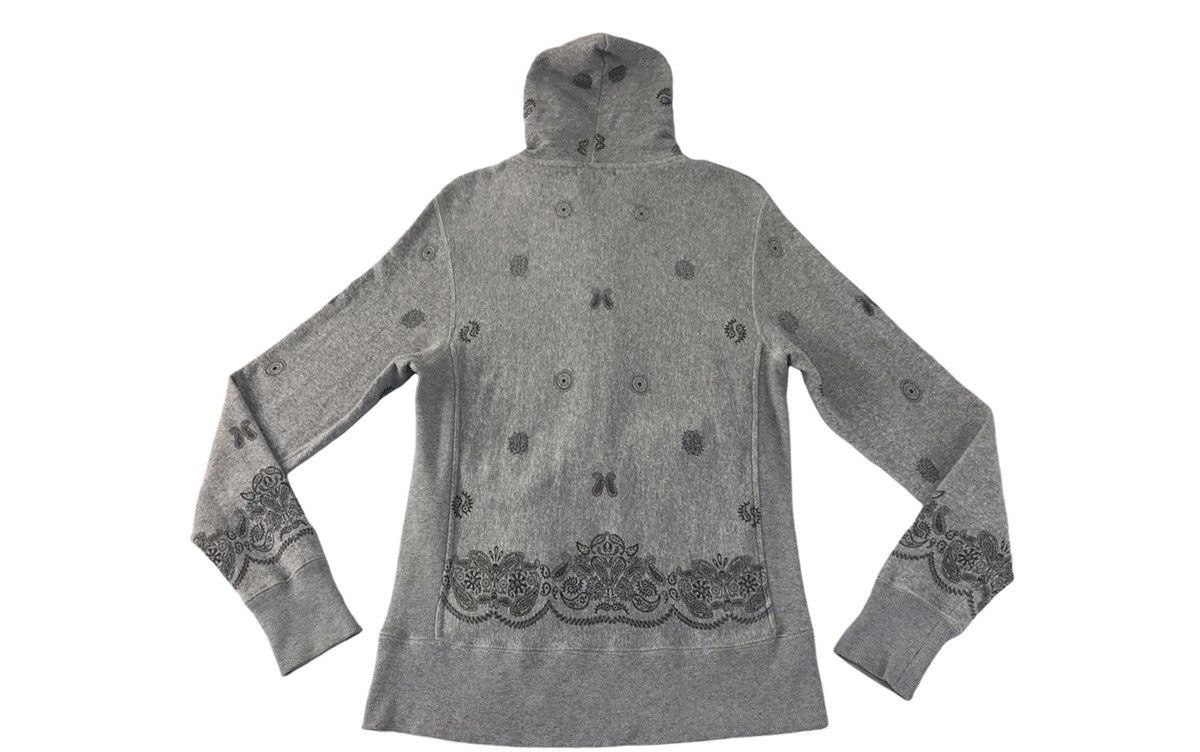 Japanese Brand Vtg Sweater Defectibe Struct Hoodie Paisley Art Zipper Style Size US S / EU 44-46 / 1 - 2 Thumbnail