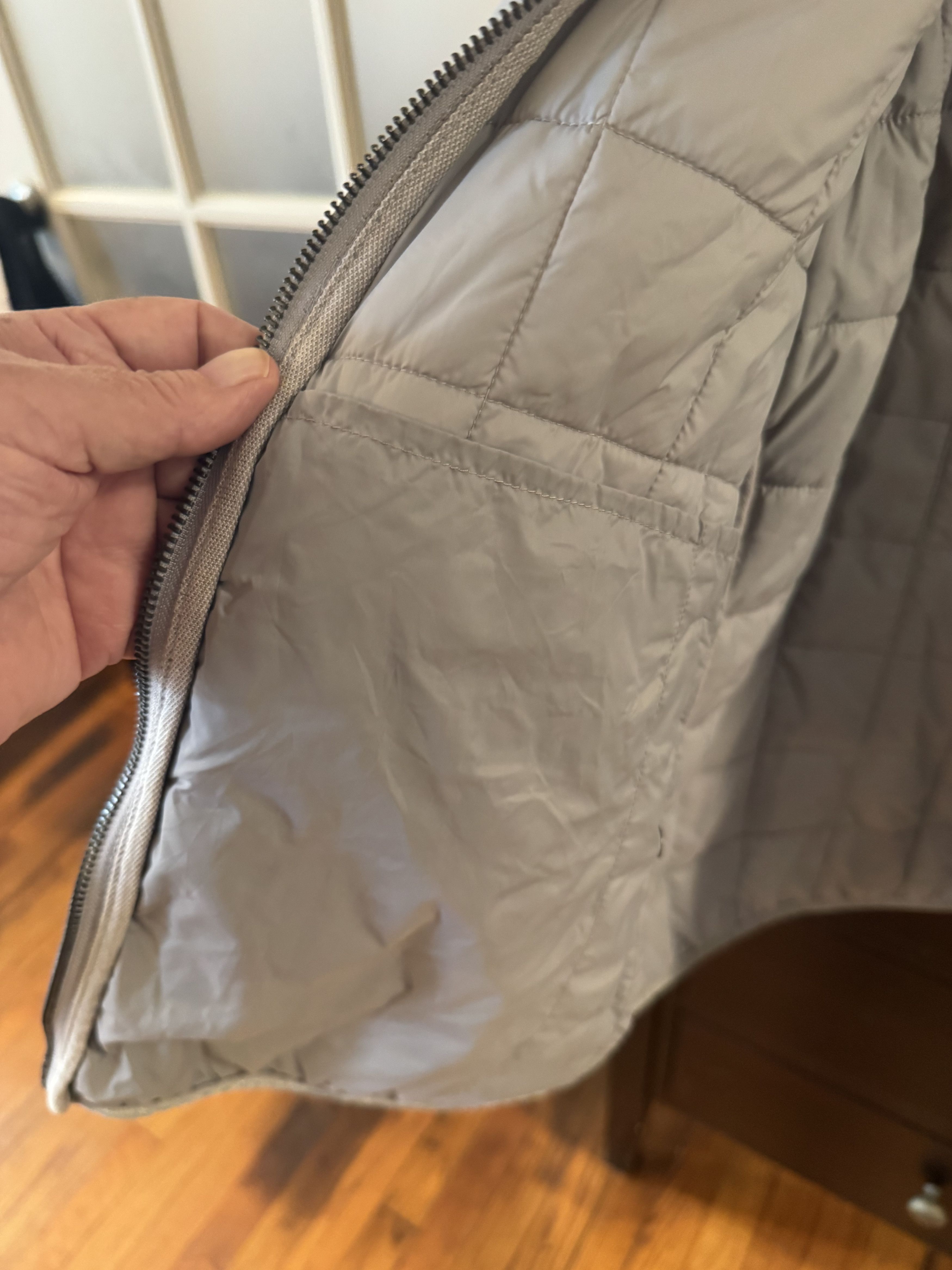Armani Exchange Armani Exchange Light Grey Jacket XL Size US XL / EU 56 / 4 - 5 Thumbnail