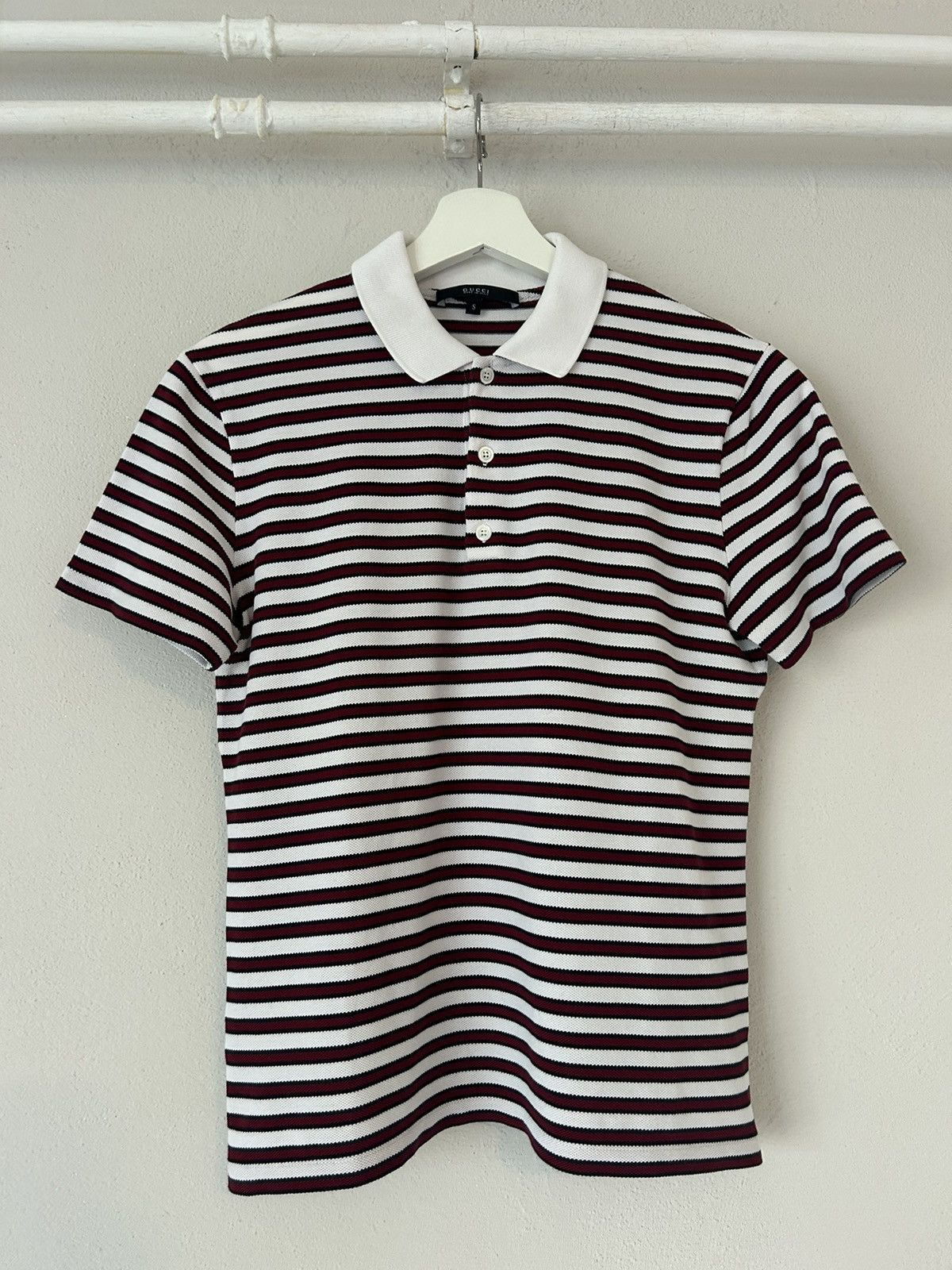 Gucci Web Polo Shirt Size US S / EU 44-46 / 1 - 1 Thumbnail