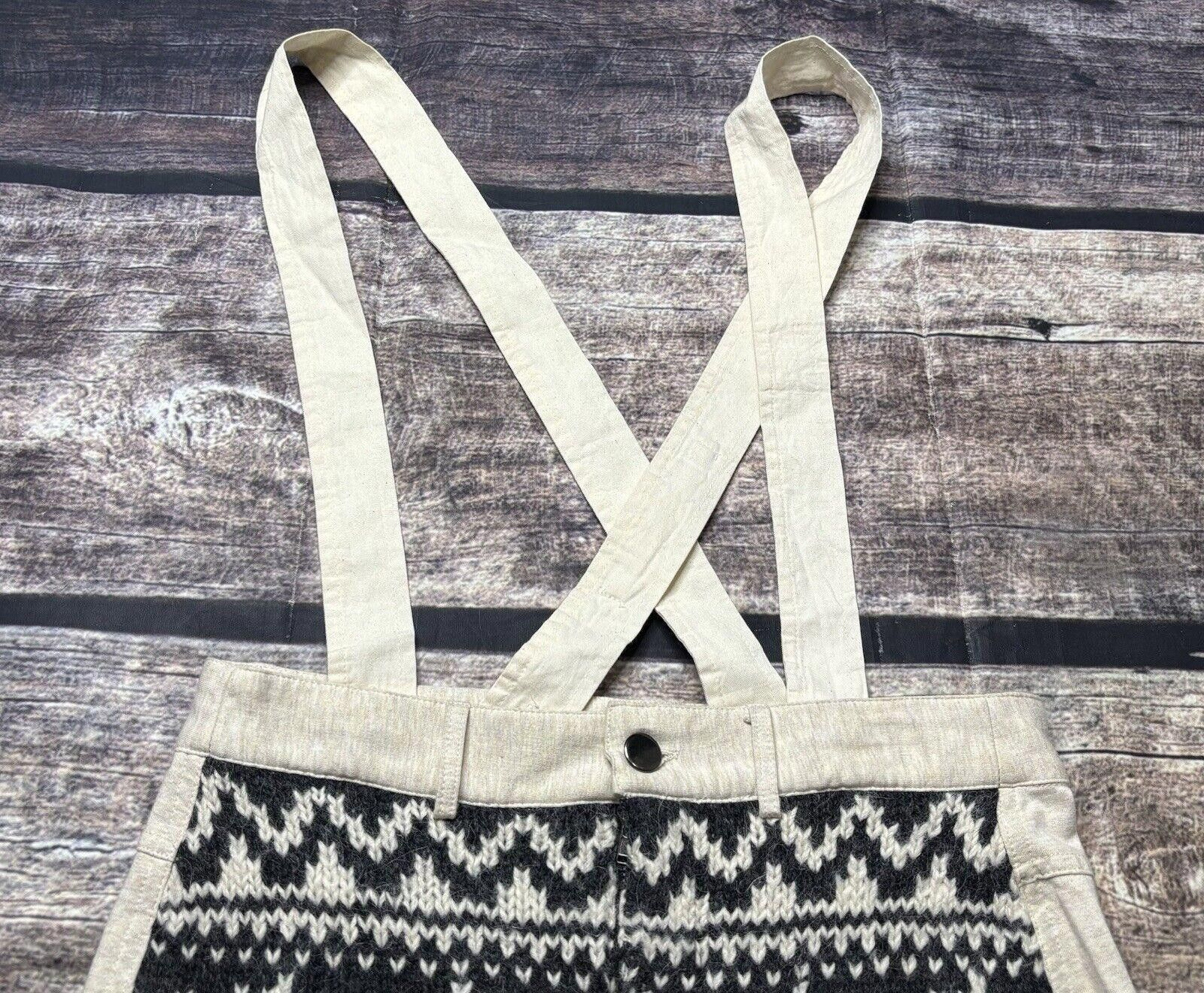 Free People Free People Skort Women's Size 0 Wool Alpaca Suspender Size 25" / US 0 / IT 36 - 6 Thumbnail