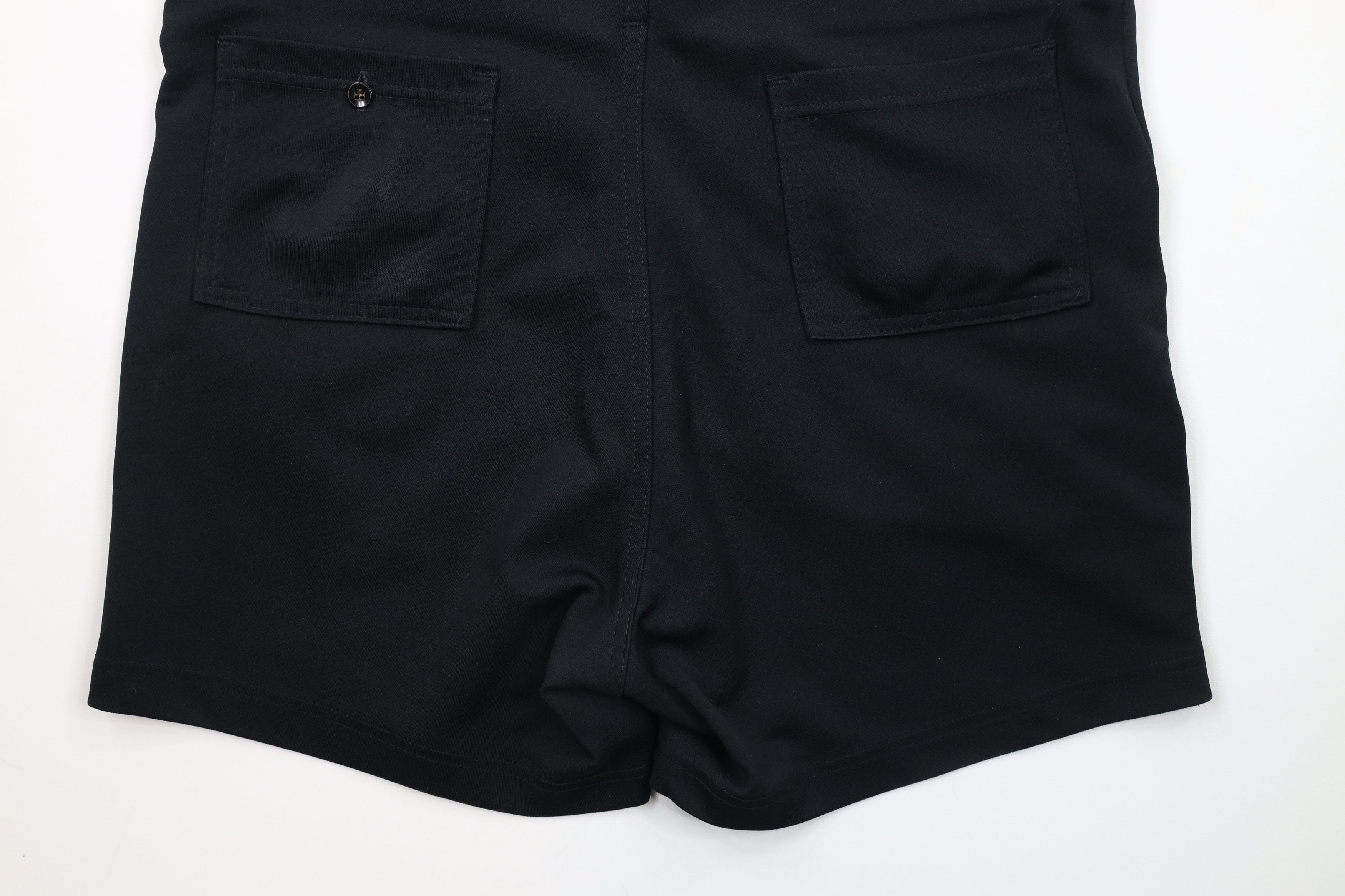 Swingster × Vintage Vintage 70s Swingster Knit Coach Coaches Shorts Black USA Size US 40 / EU 56 - 10 Thumbnail