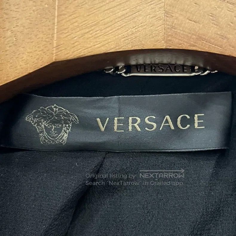 Versace Versace Black double-breasted blazer Size 38S - 3 Thumbnail