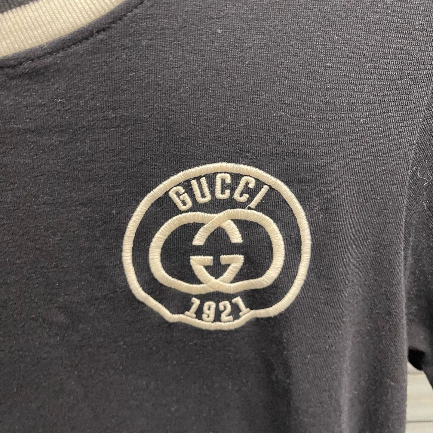 Gucci Gucci Double G Embroidered Knit Short Sleeve L New Size L / US 10 / IT 46 - 4 Thumbnail