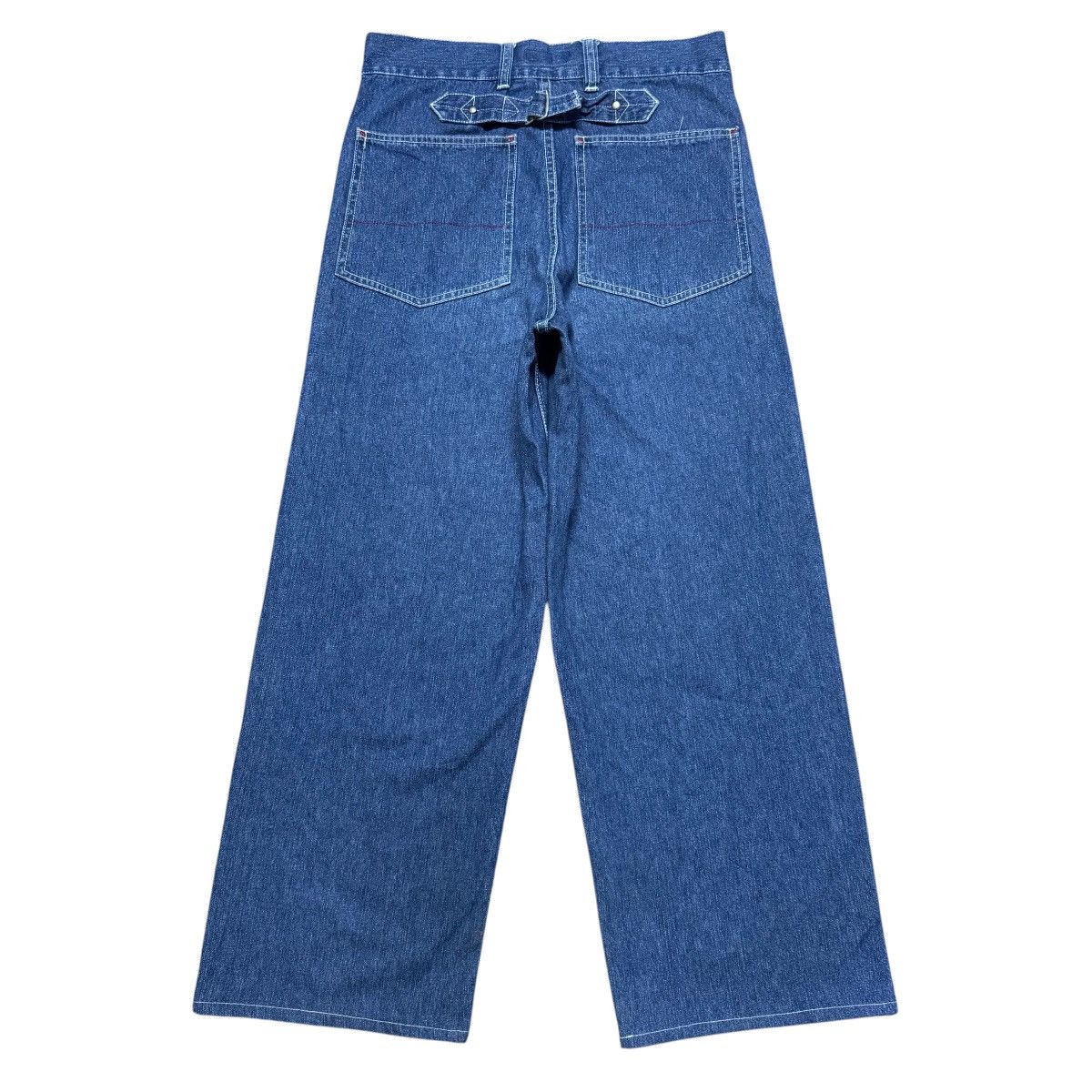 Japanese Brand DIRTLOW JAPAN US Army Denim Pants Size US 30 / EU 46 - 2 Thumbnail