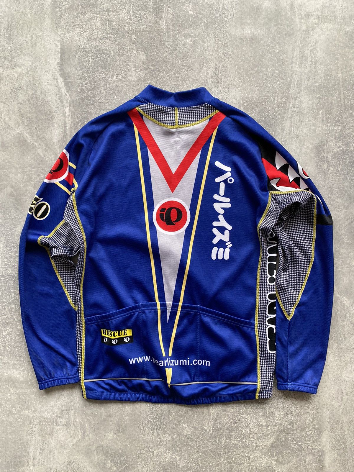 PEARL iZUMi × Vintage Vintage Pearl Izumi Shark Japan Racing Cycling Long Sleeve Size US L / EU 52-54 / 3 - 7 Thumbnail