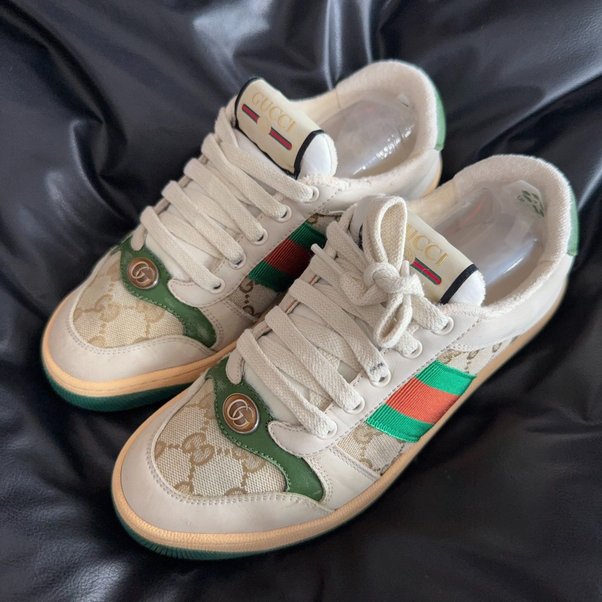 Gucci Gucci Lowtop Sneakers 37 Women Size US 6.5 / IT 36.5 - 1 Thumbnail