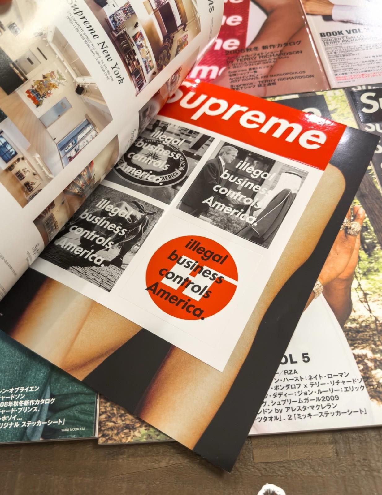 supreme rizzoli 本 Supreme 写真集 Rizzoli 15周年記念 Book vol.1