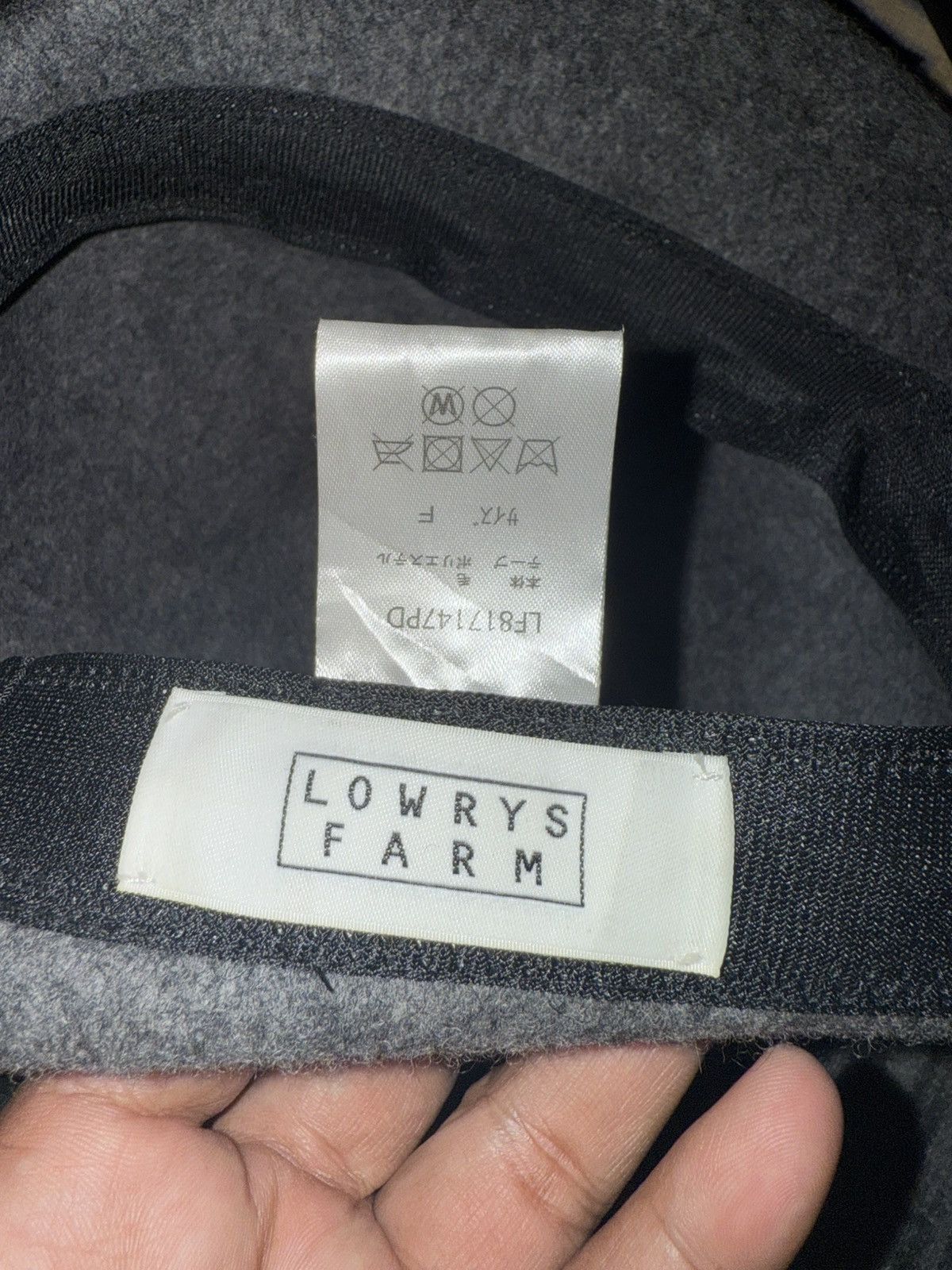 LOWRYS FARM JAPANESE BRAND LOWRY FARM GASTBY CAP, NEWSIE CAP Size ONE SIZE - 4 Thumbnail