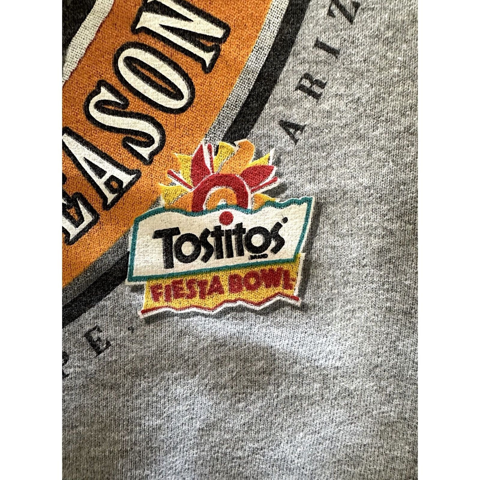 Champion VINTAGE Tennessee Volunteers 1998 National Champions Gray Crewneck Sweatshirt M Unisex Adults 90s College Sports Pullover Boys Girls Mens Womens Size US M / EU 48-50 / 2 - 3 Thumbnail