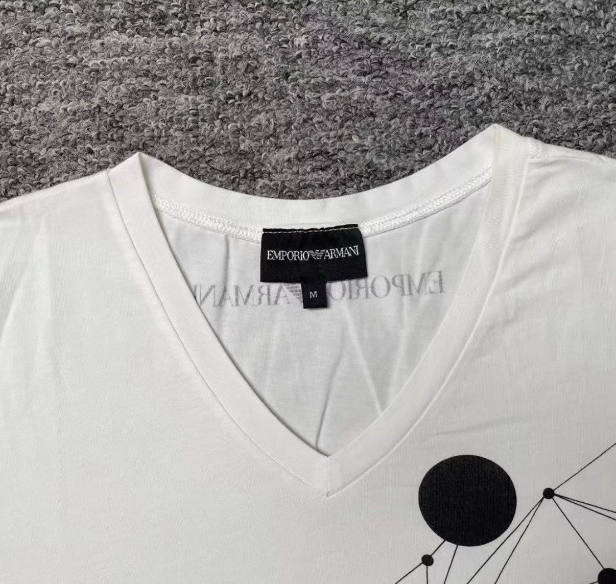 Armani Armani Short Sleeve T-shirt K12 Size US M / EU 48-50 / 2 - 2 Thumbnail