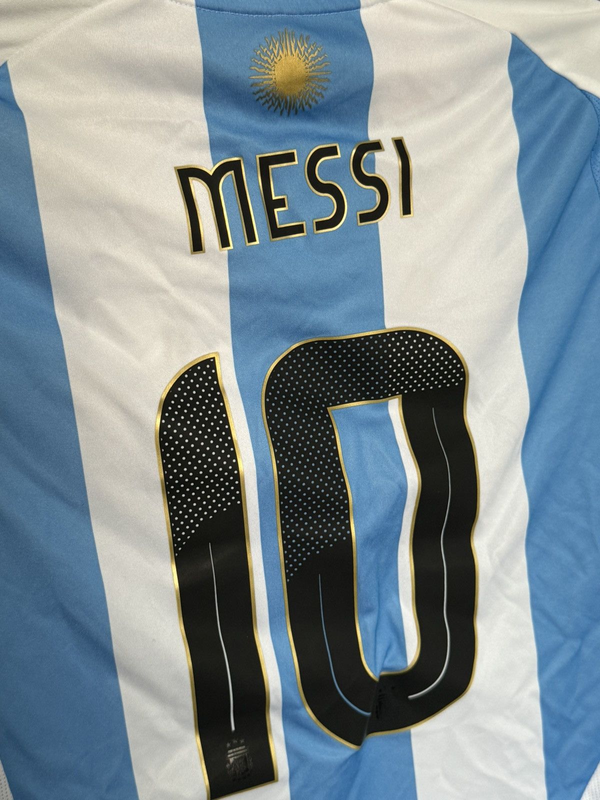 Adidas New KIDS Argentina 2024 Home Messi Football Jersey T-Shirt Size US XS / EU 42 / 0 - 3 Thumbnail
