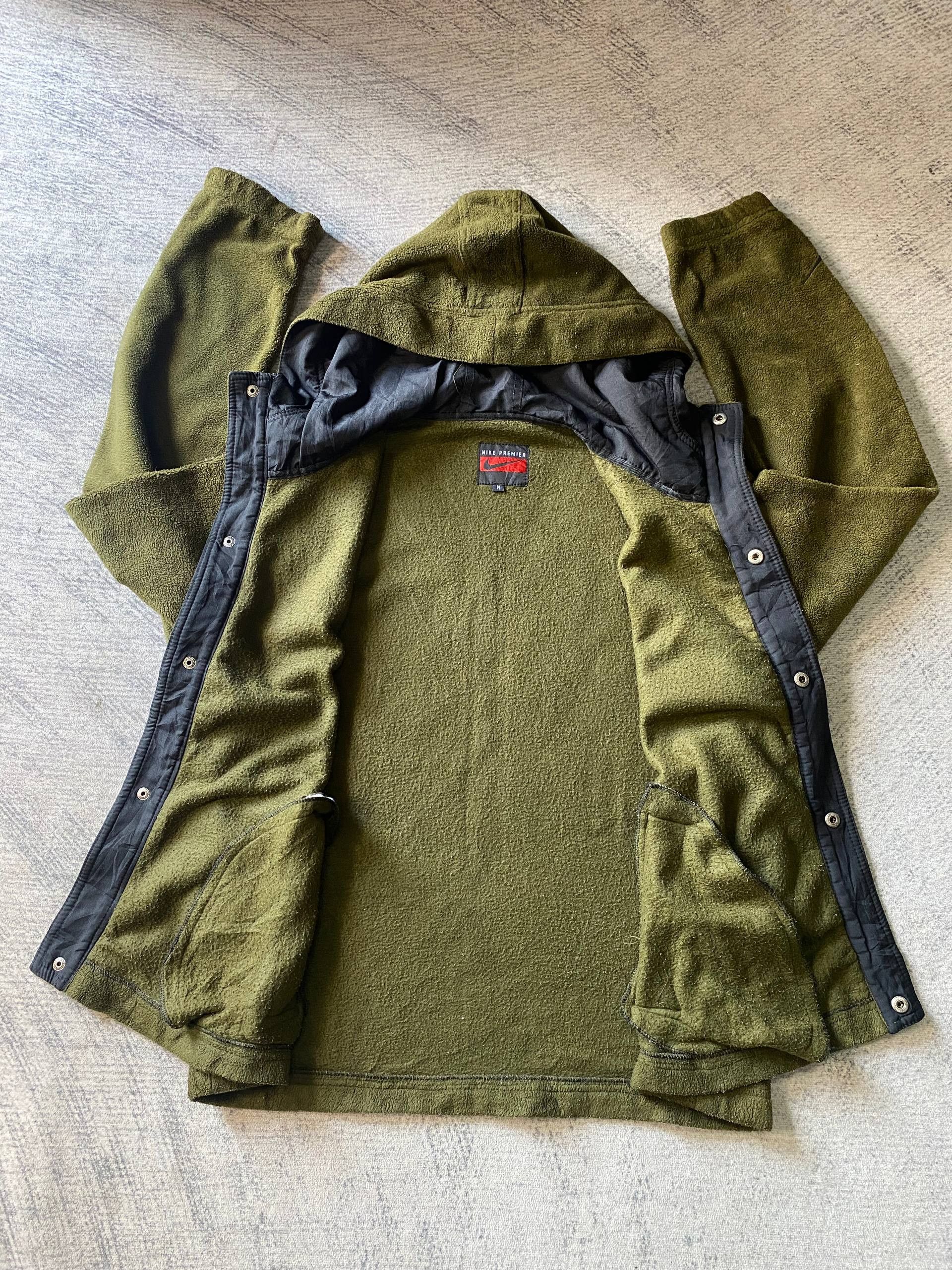 Nike RARE Vintage Nike Premier Fleece Hoodie Size US M / EU 48-50 / 2 - 5 Thumbnail