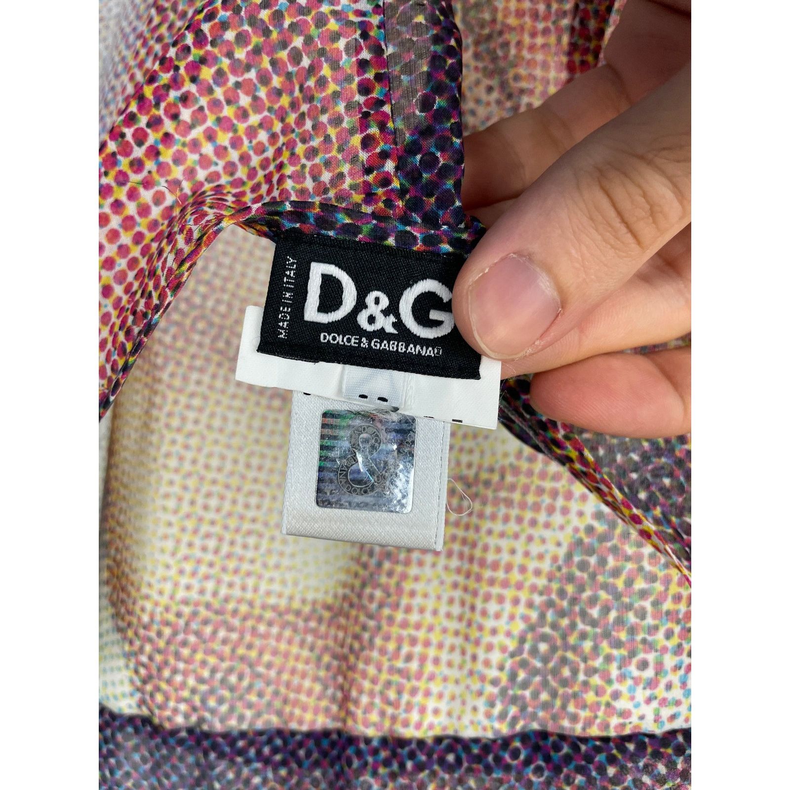 Dolce & Gabbana 1990s D&G Botticelli birth of Venus sheer silk dress Size ONE SIZE - 15 Thumbnail