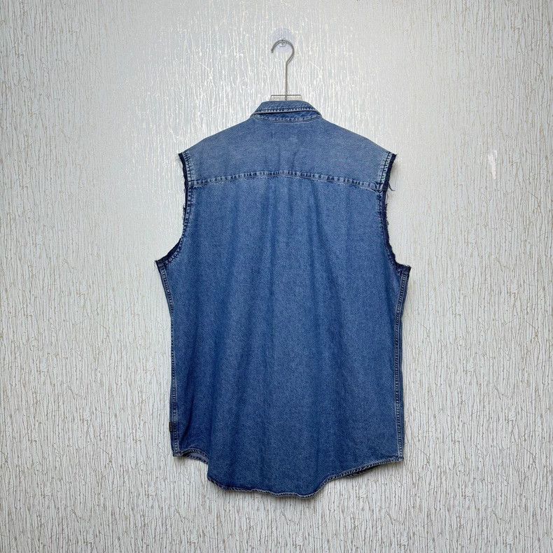 Balenciaga Balenciaga size 37 Blue jeans sleeveless vest Size US XS / EU 42 / 0 - 2 Thumbnail