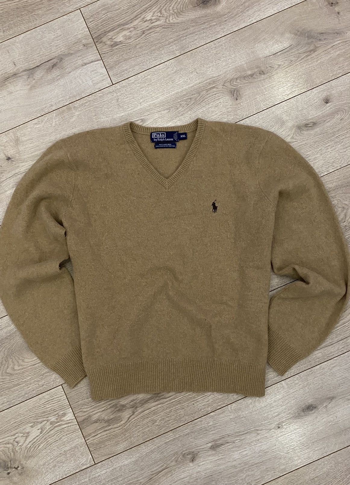 Ralph Lauren Vintage Sweater Polo Ralph Lauren 100 Wool Knit Size US XXL / EU 58 / 5 - 1 Thumbnail