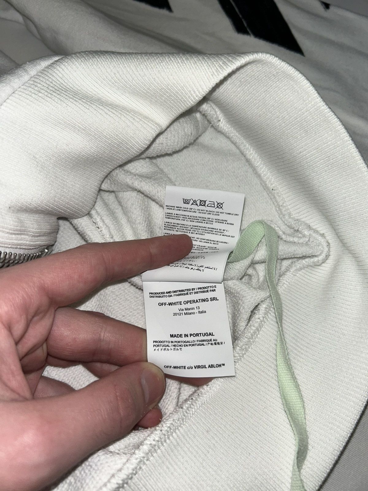 Off-White SS2017 Seeing Things Zip Hoodie Size US M / EU 48-50 / 2 - 11 Thumbnail