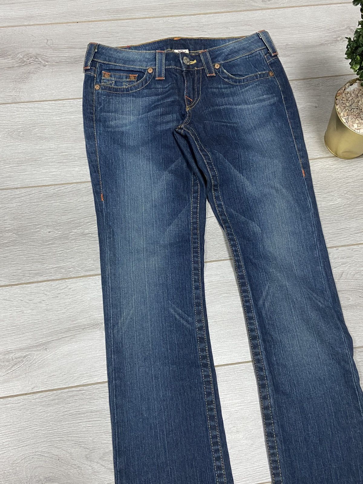 True Religion Low rise True Religion Johnny Y Jeans horse shoe Size 28" / US 6 / IT 42 - 5 Thumbnail