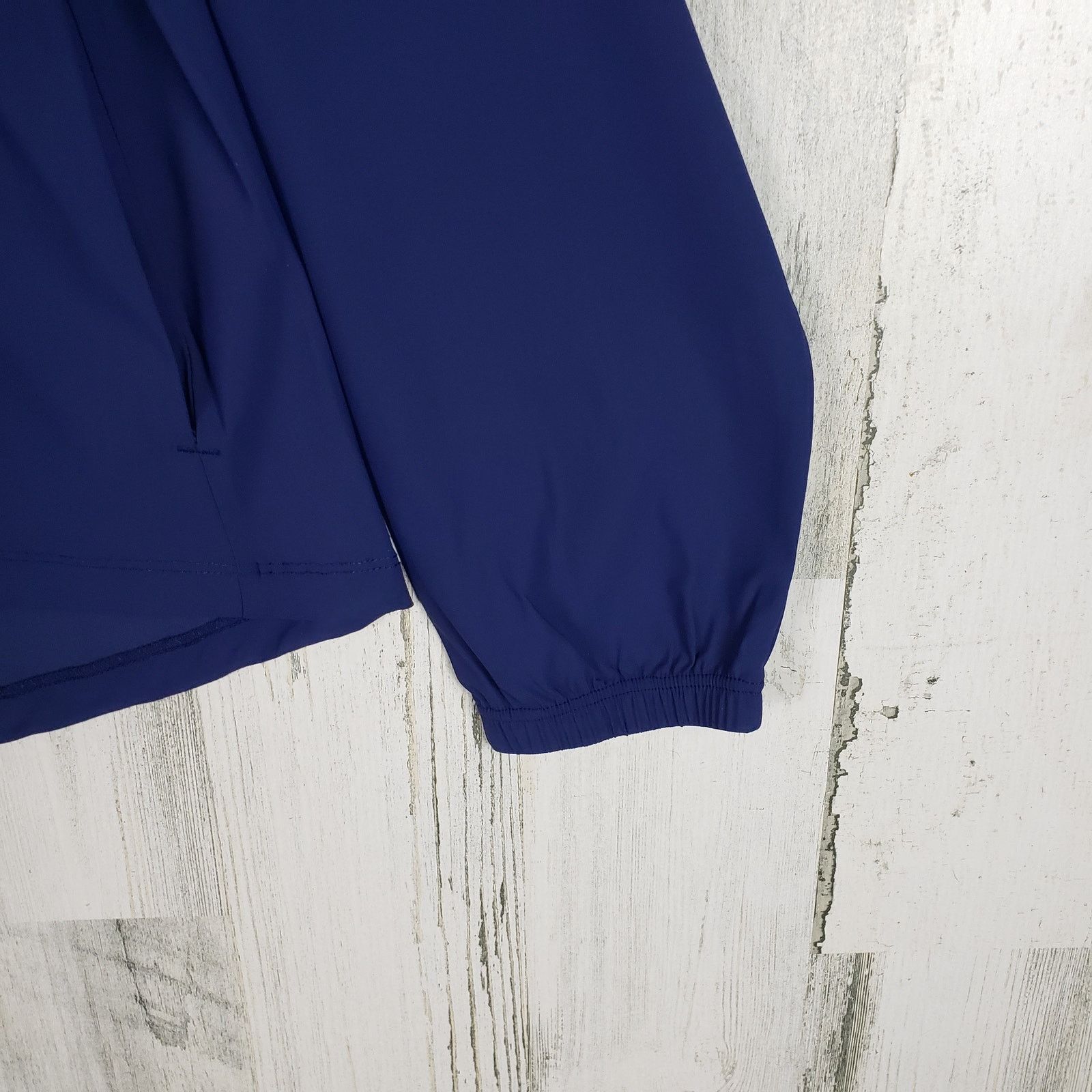 Other NWT Iris & Ink Hooded Zip Up Blue Performance Jacket Large Size L / US 10 / IT 46 - 6 Thumbnail