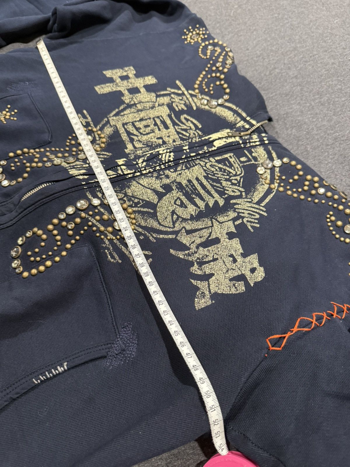 The Great China Wall The Great China Wall x 7 For All Mankind Studded Zip Up Size US S / EU 44-46 / 1 - 6 Thumbnail