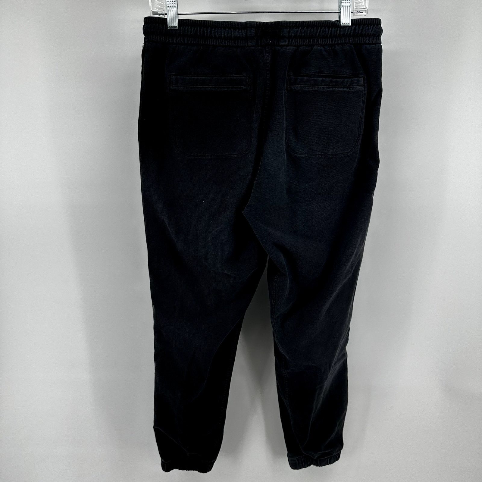 Athleta Athleta Farallon Jogger Pants Drawstring Mid Tapered Black 6 Size 28" / US 6 / IT 42 - 6 Thumbnail