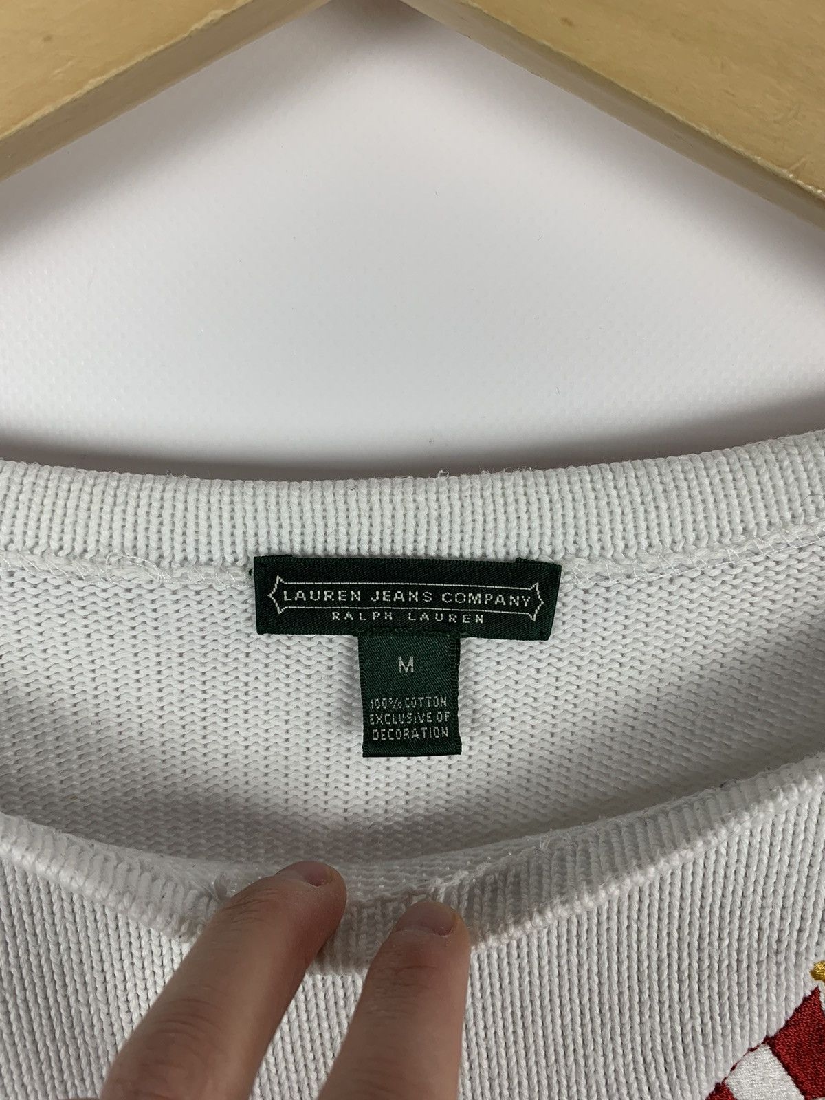 Lauren Ralph Lauren Lauren Jeans Company Ralph Lauren Knit Striped Sweater Sz M Size M / US 6-8 / IT 42-44 - 6 Thumbnail