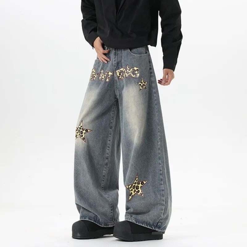 Men's Jeans Star Leopard