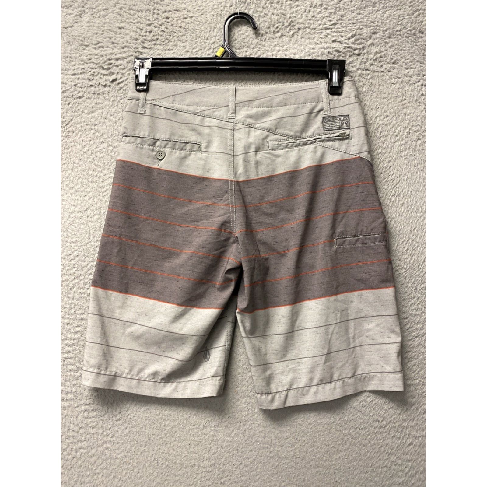 Volcom Volcom Surf & Turf Men 28 Gray Brown Shorts Stretch Performance /147-20 Size US 28 / EU 44 - 7 Thumbnail