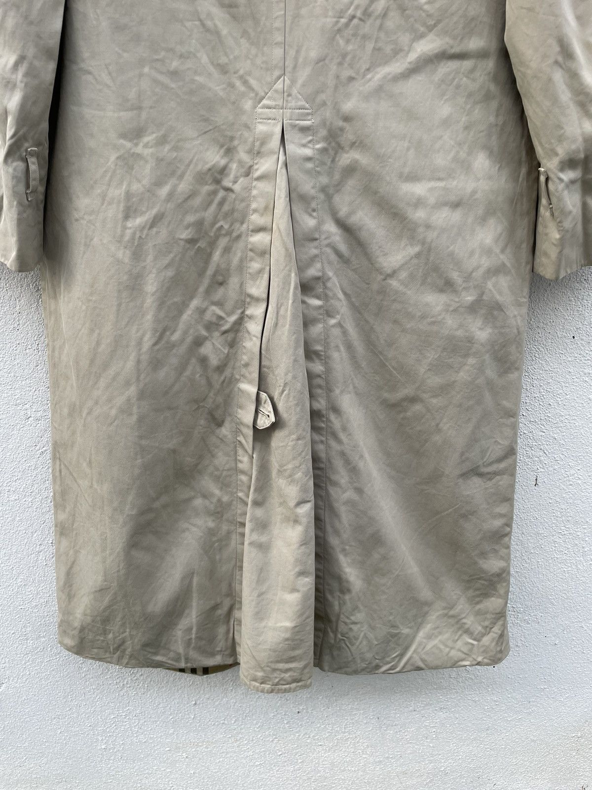 Burberry Prorsum × Vintage Vintage Burberrys Double Breasted Nova Check Trench Jacket Size US M / EU 48-50 / 2 - 11 Thumbnail