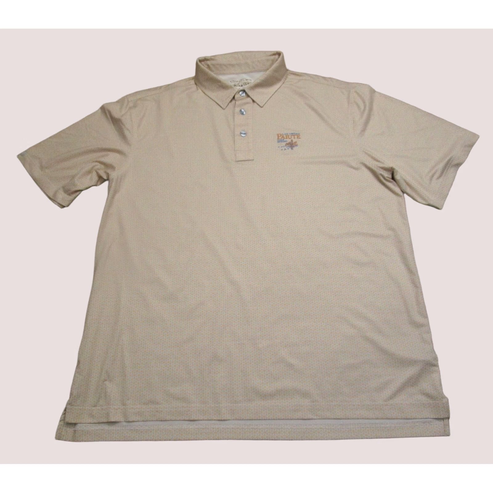 Vintage Straight Down Golf Polo Shirt Men XL Orange Geometric Logo Short Sleeve Polo Size US XL / EU 56 / 4 - 1 Thumbnail
