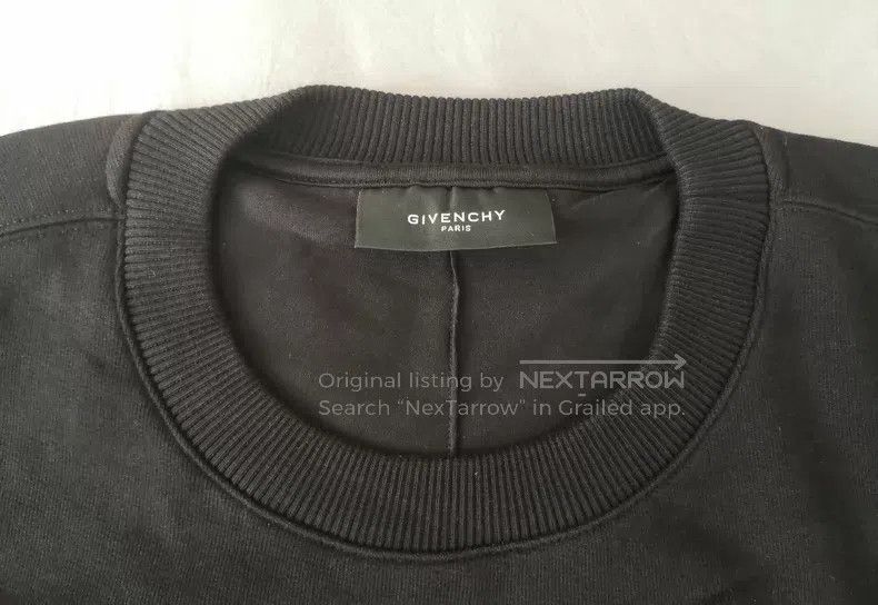 Givenchy Givenchy Sweatshirt with Layered Long Sleeves Size US XL / EU 56 / 4 - 3 Thumbnail