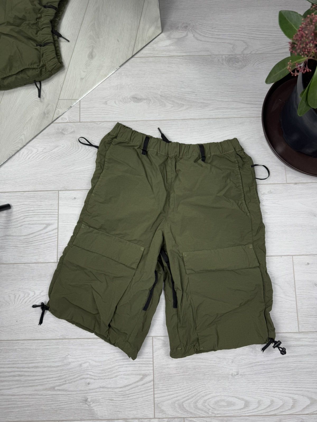 Nemen_ Green Cargo Shorts Size S