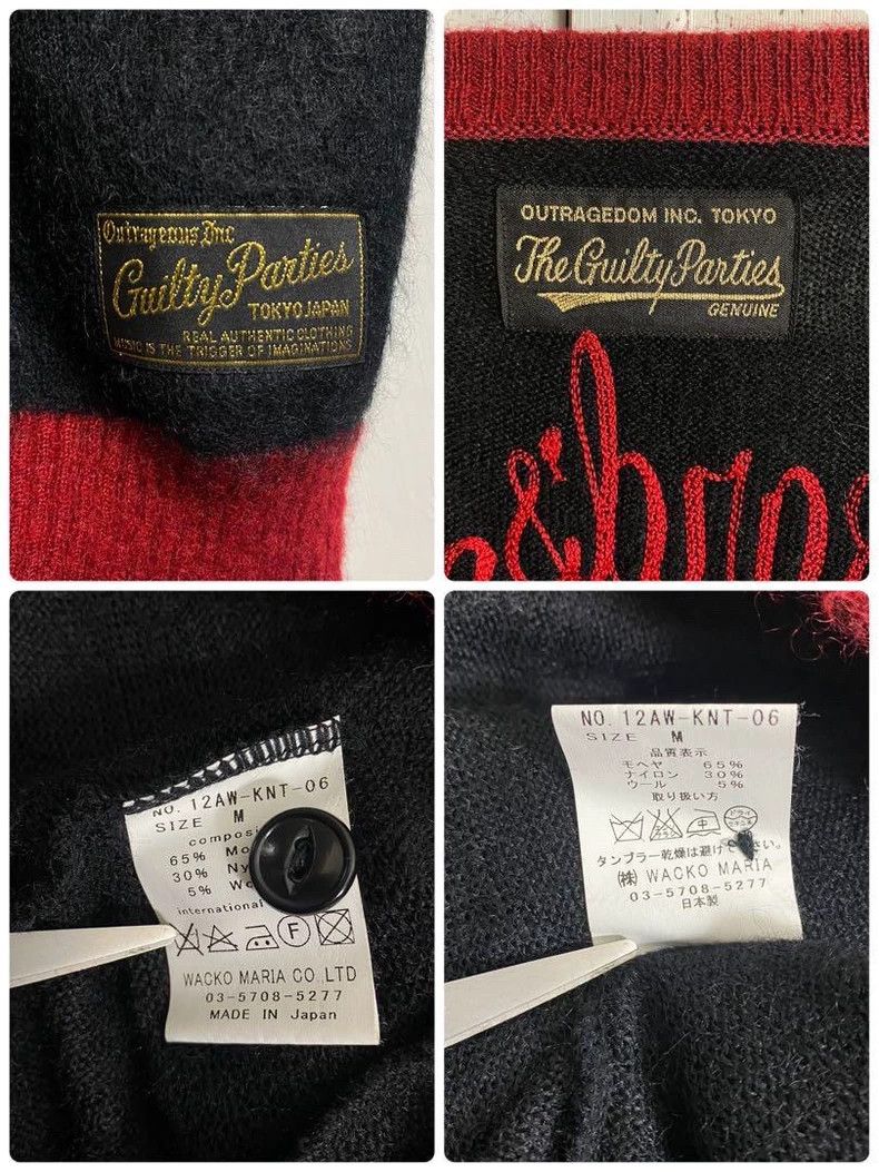Wacko Maria WACKO MARIA Mohair cardigan jacket outerwear robe sweater Size US M / EU 48-50 / 2 - 9 Thumbnail