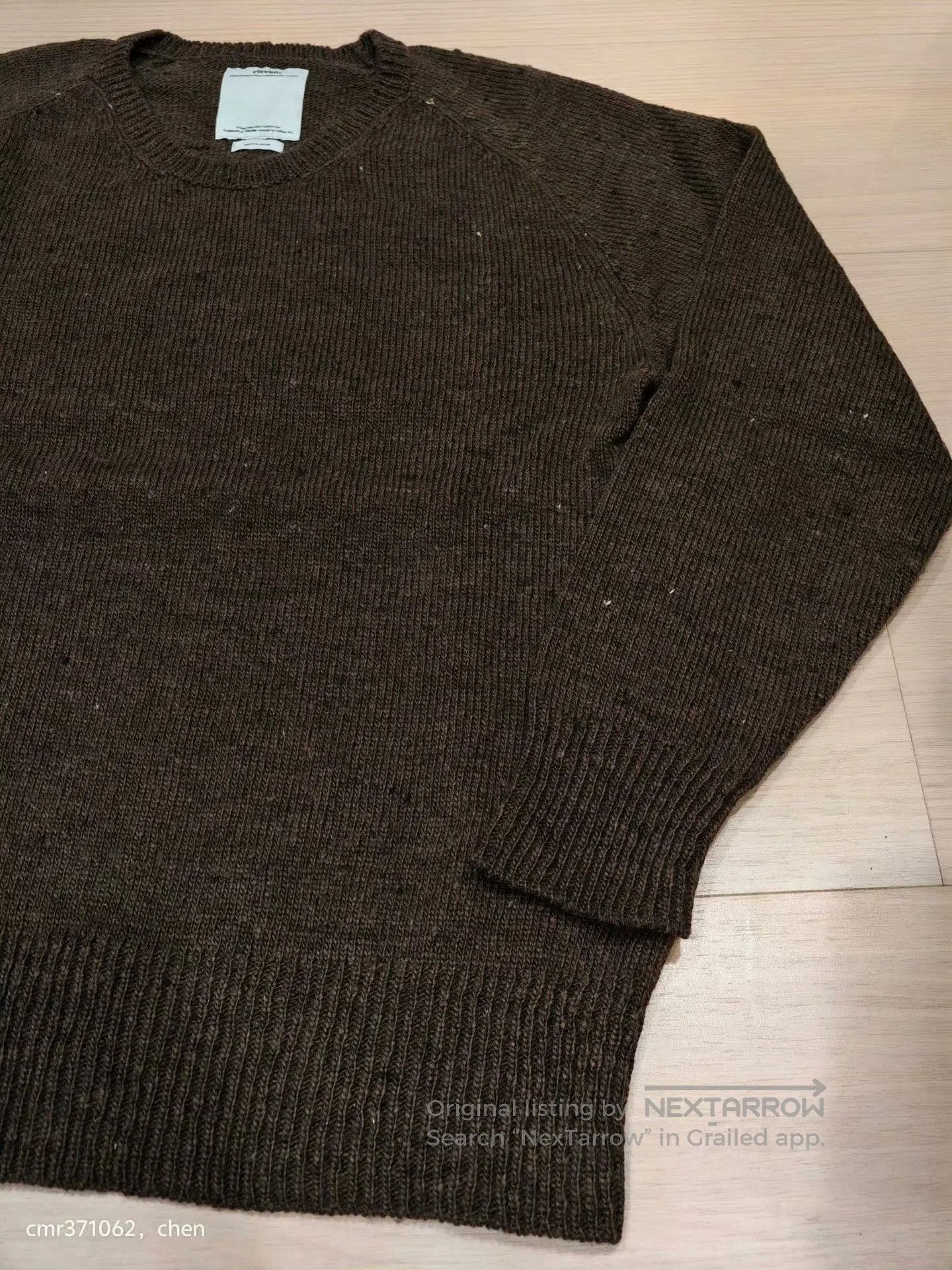 Visvim VISVIM 17AW COLLEGE KNIT L/S. Size US L / EU 52-54 / 3 - 3 Thumbnail