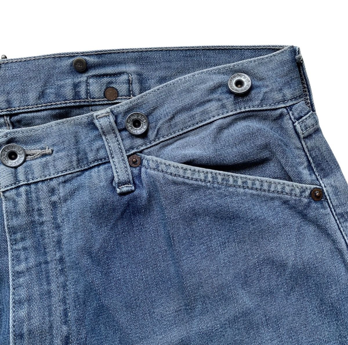 Levi's Vintage Clothing Vintage Levi’s buckle back overalls pant Size US 34 / EU 50 - 4 Thumbnail