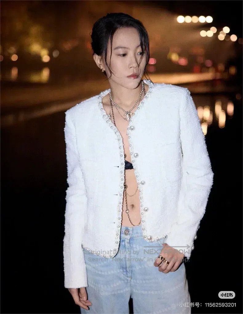 Chanel Chanel 25p white pearl jacket Size XS / US 0-2 / IT 36-38 - 6 Thumbnail