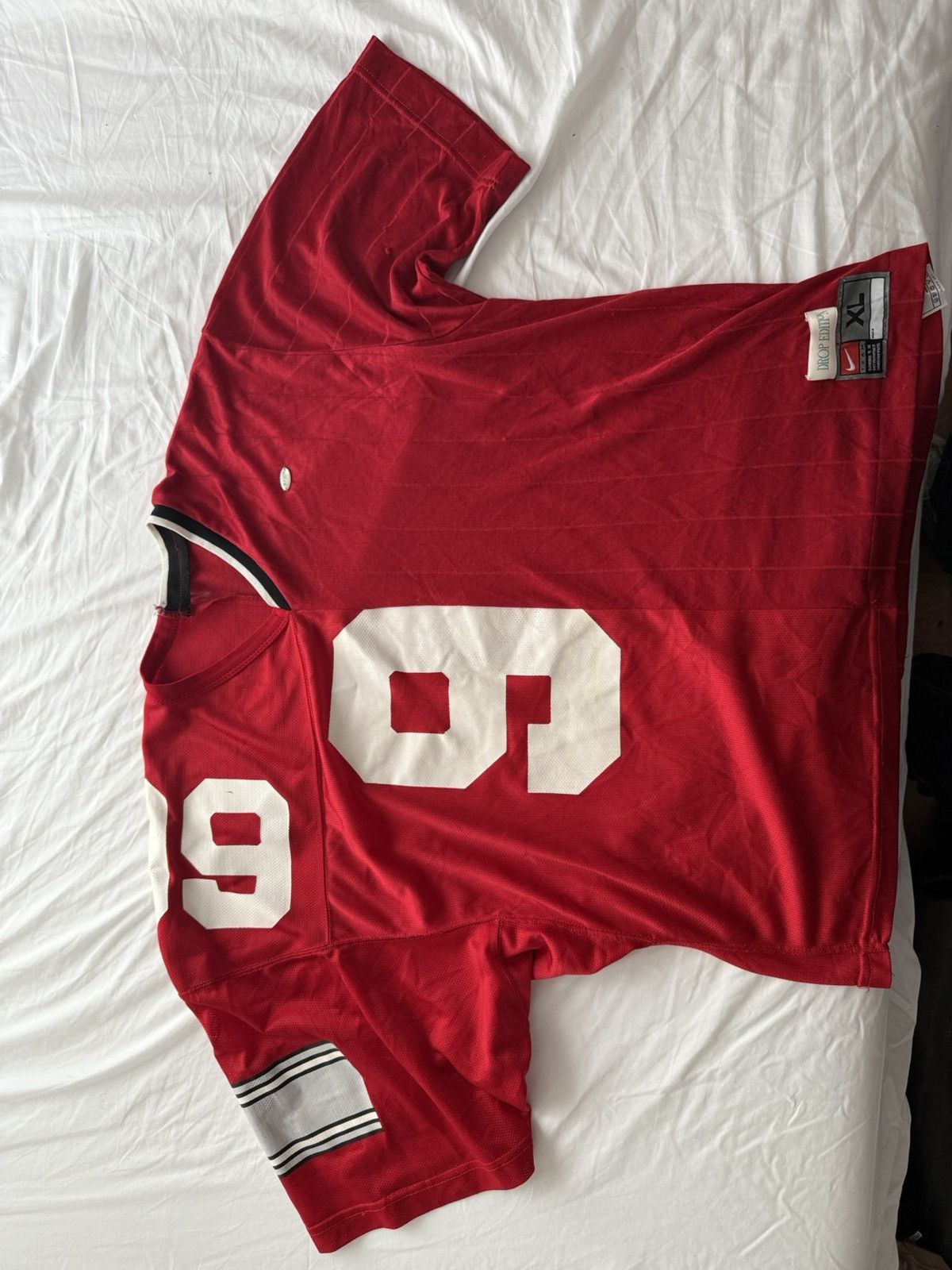 Nike Red Nike Double Stitched Jersey - Drop Editon Size US M / EU 48-50 / 2 - 2 Thumbnail
