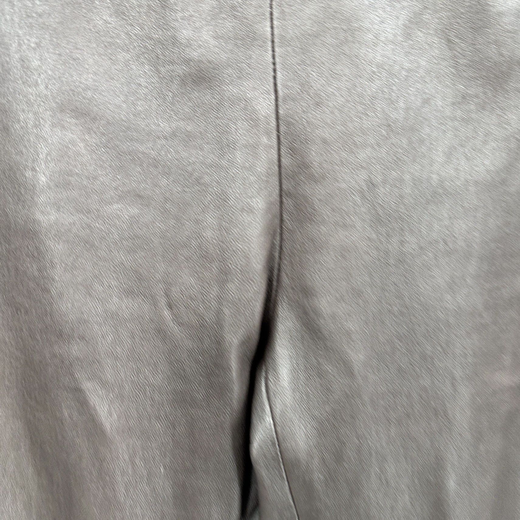 Spanx SPANX Moto Leggings Womens Large Brown Contour Tummy Slimming Faux Leather Nylon Polyester Spandex Size 36" / US 14 / IT 50 - 5 Thumbnail