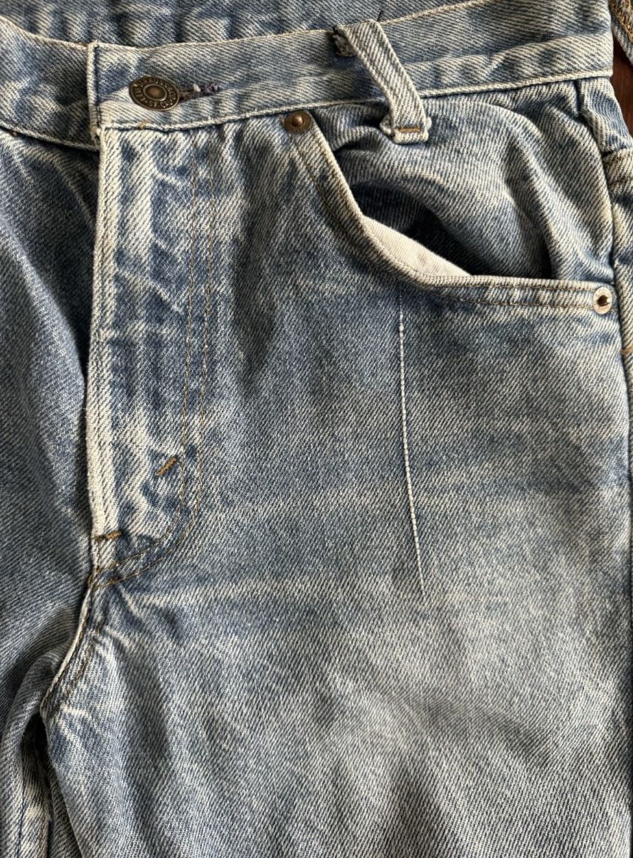 Vintage Perfect 70s Orange Tab Levi’s 26x27 Size 26" / US 2 / IT 38 - 5 Thumbnail