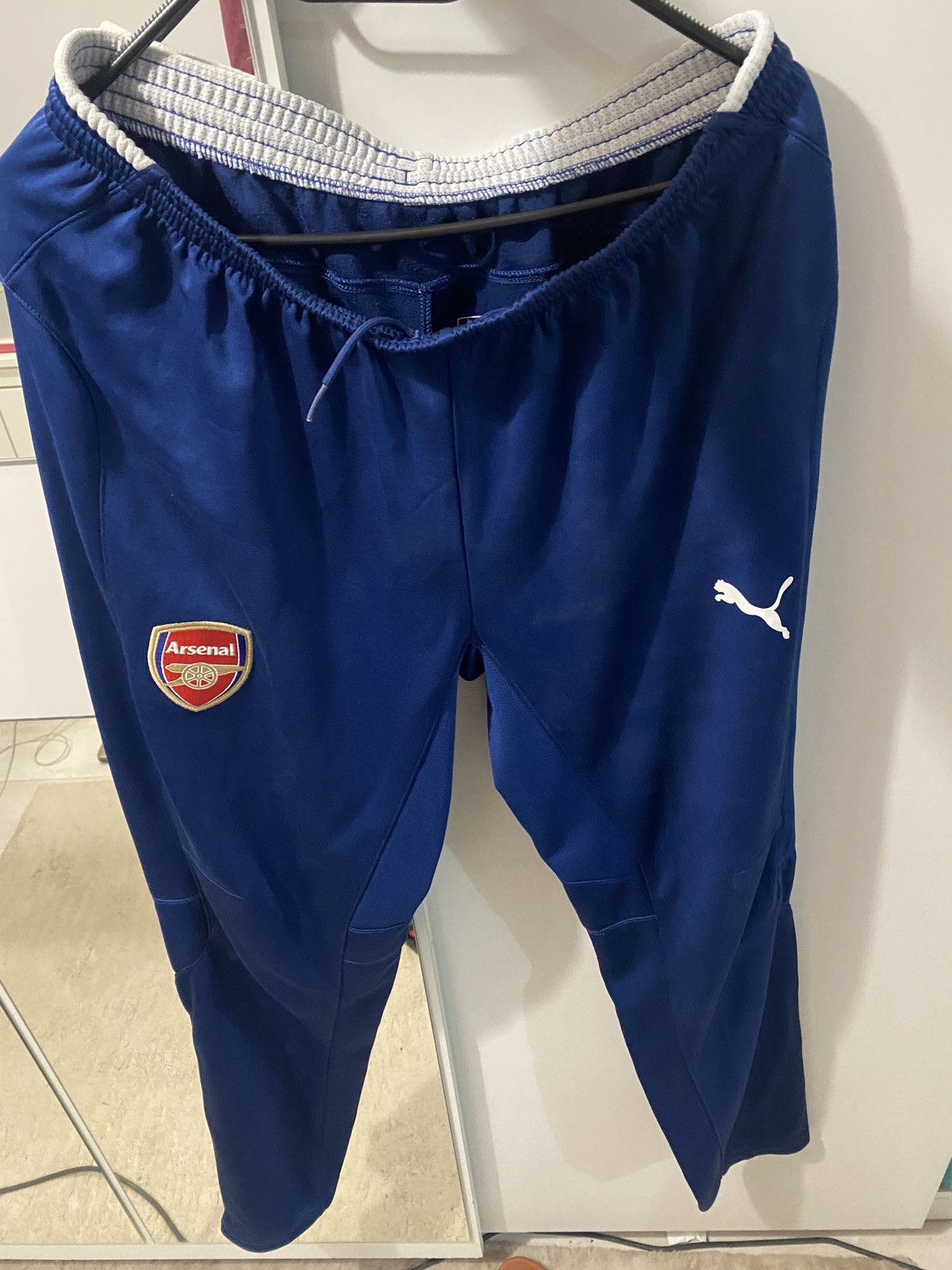 Puma × Vintage Arsenal FC Football Soccer Training Pants Sweatpants Size US 34 / EU 50 - 1 Thumbnail