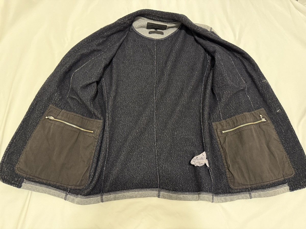 Comme des Garcons Homme Plus French Terry Exposed Stitch Jacket - Sz S Size US S / EU 44-46 / 1 - 4 Thumbnail