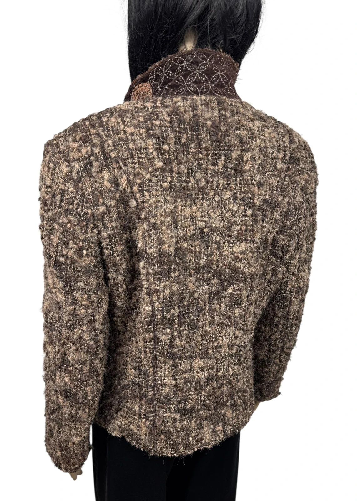 Ermanno Scervino Scervino Street Wool Alpaca Tweed Jacket size I42 US8 Size M / US 6-8 / IT 42-44 - 8 Thumbnail