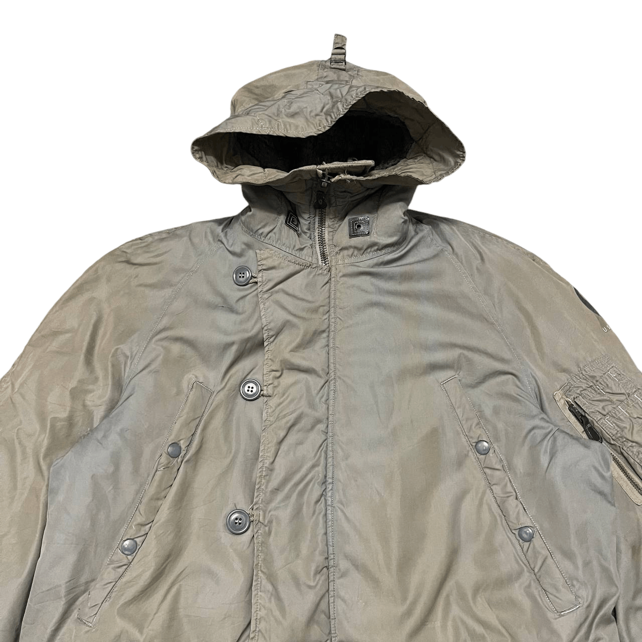 Vintage Vintage 60's Us Air Force Military Modified N3B Parka Size US M / EU 48-50 / 2 - 2 Thumbnail